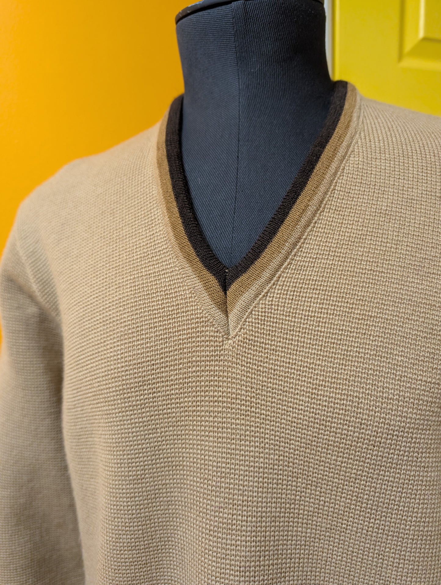 1970s Priory pure wool jumper