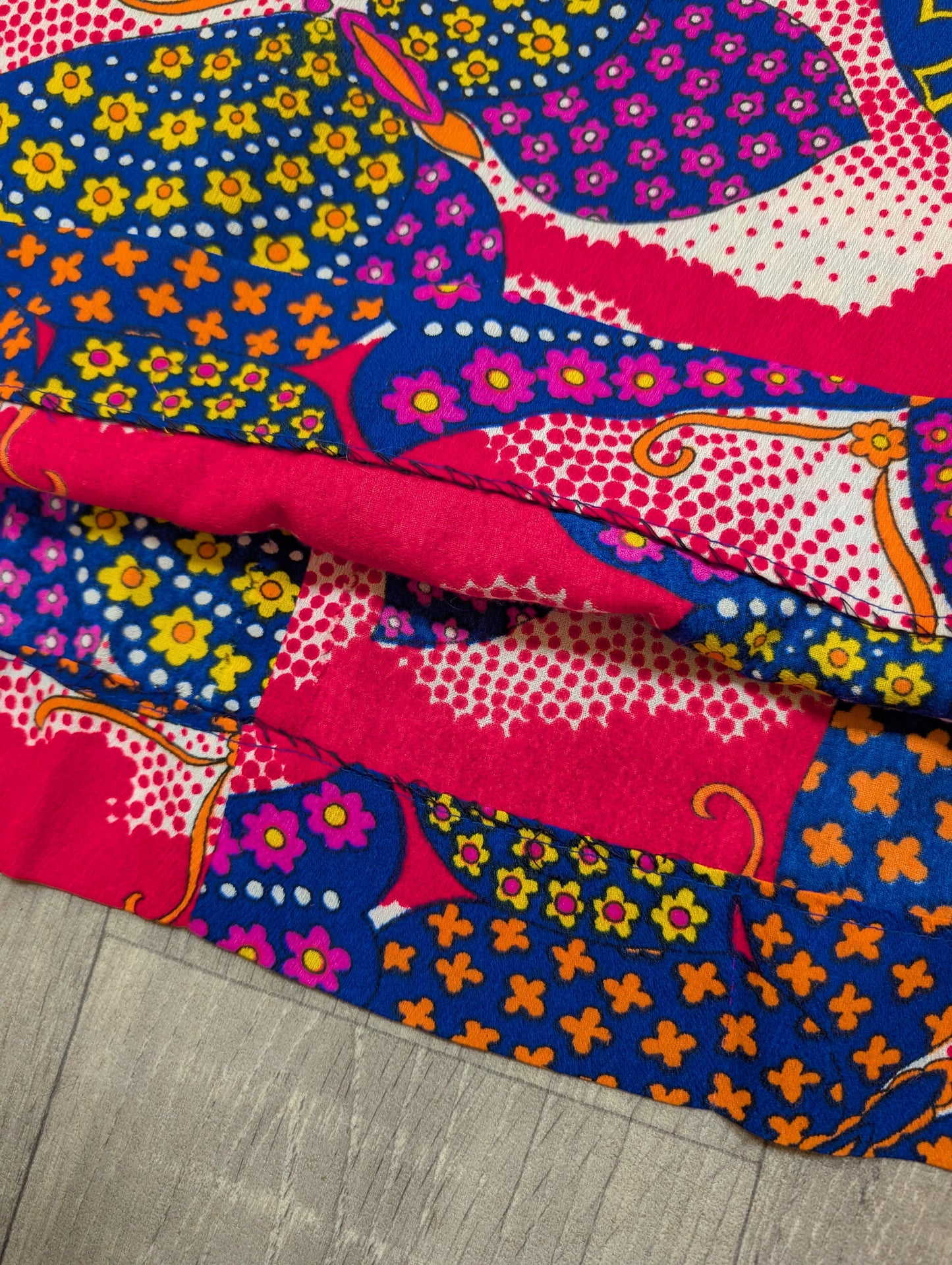 1970s Patti Jr Hawaii butterfly print dress - S/10