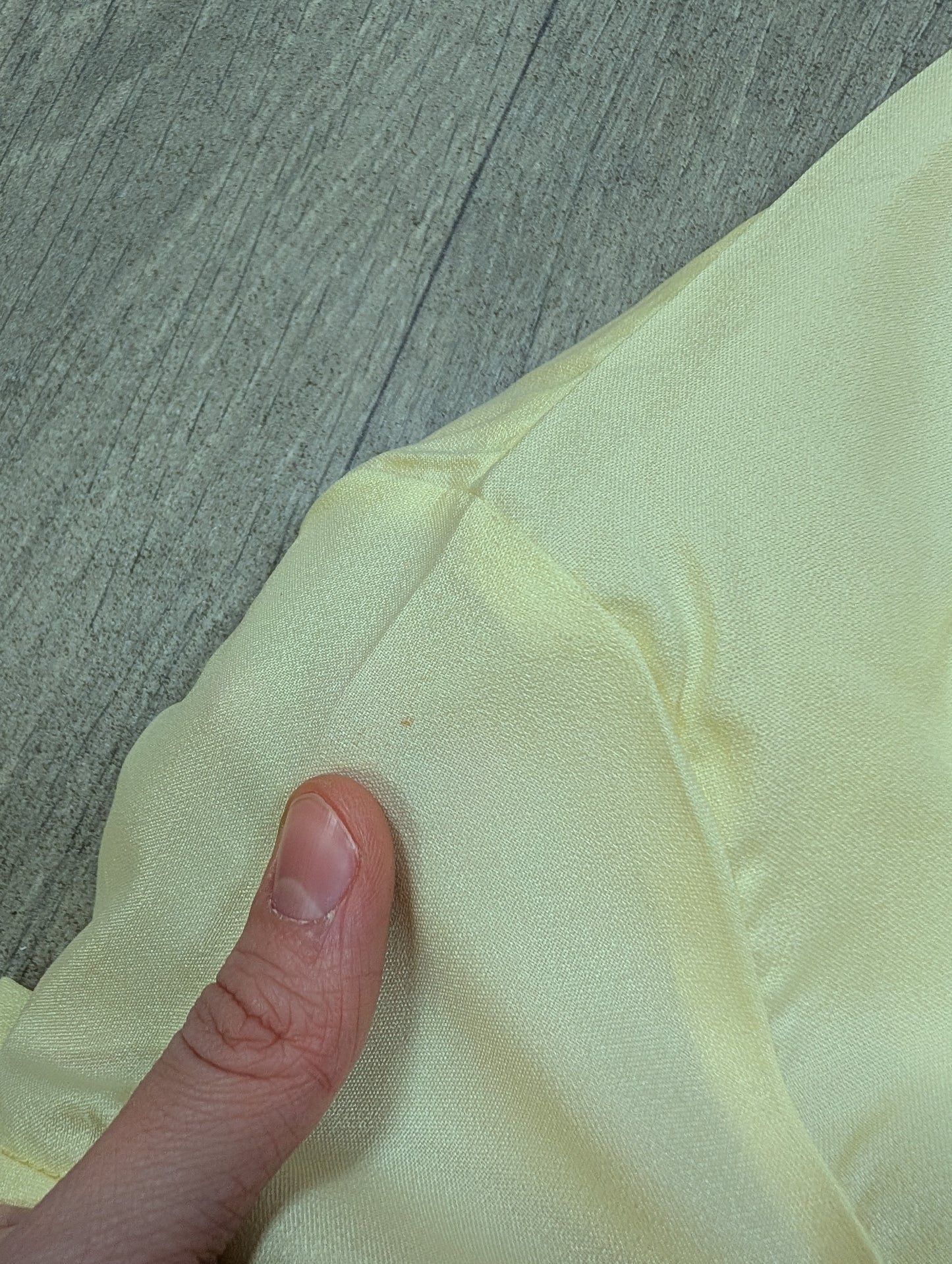 1960s Keynote yellow blouse - M