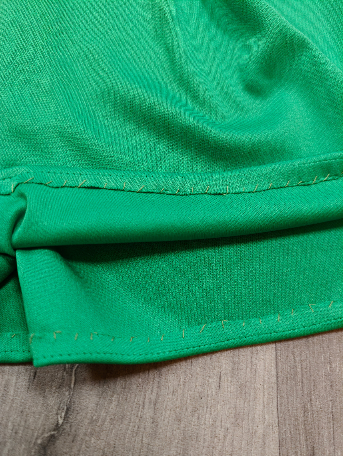 1970s green halter neck maxi dress - XS/6