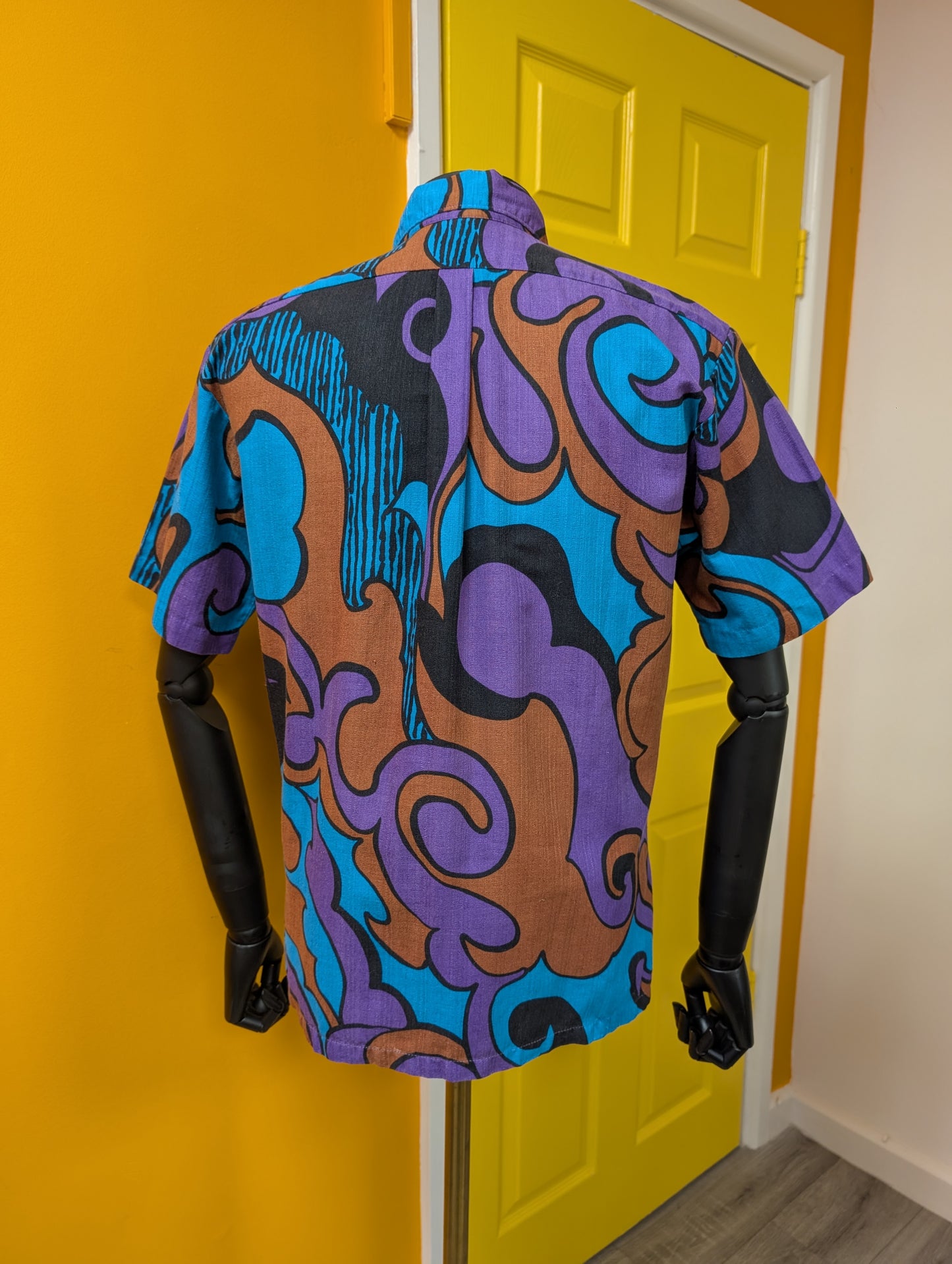 60s/70s Tropicana psychedelic Hawaiian shirt