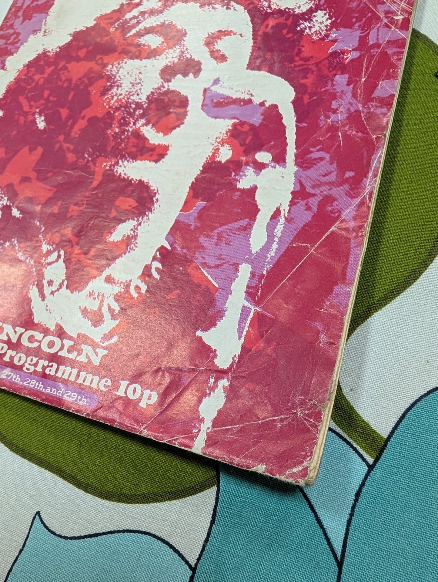 Great Western Express Lincoln Festival 1972 programme