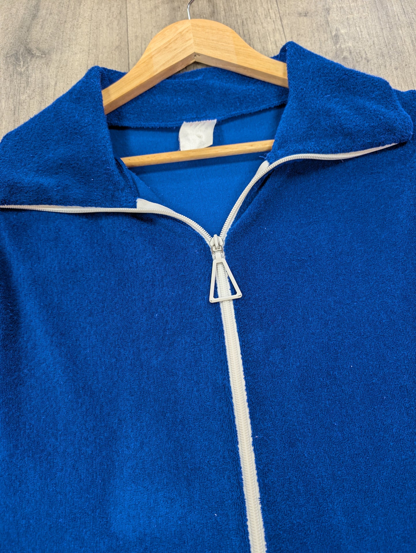 St Michael towelling zip up beach cover up