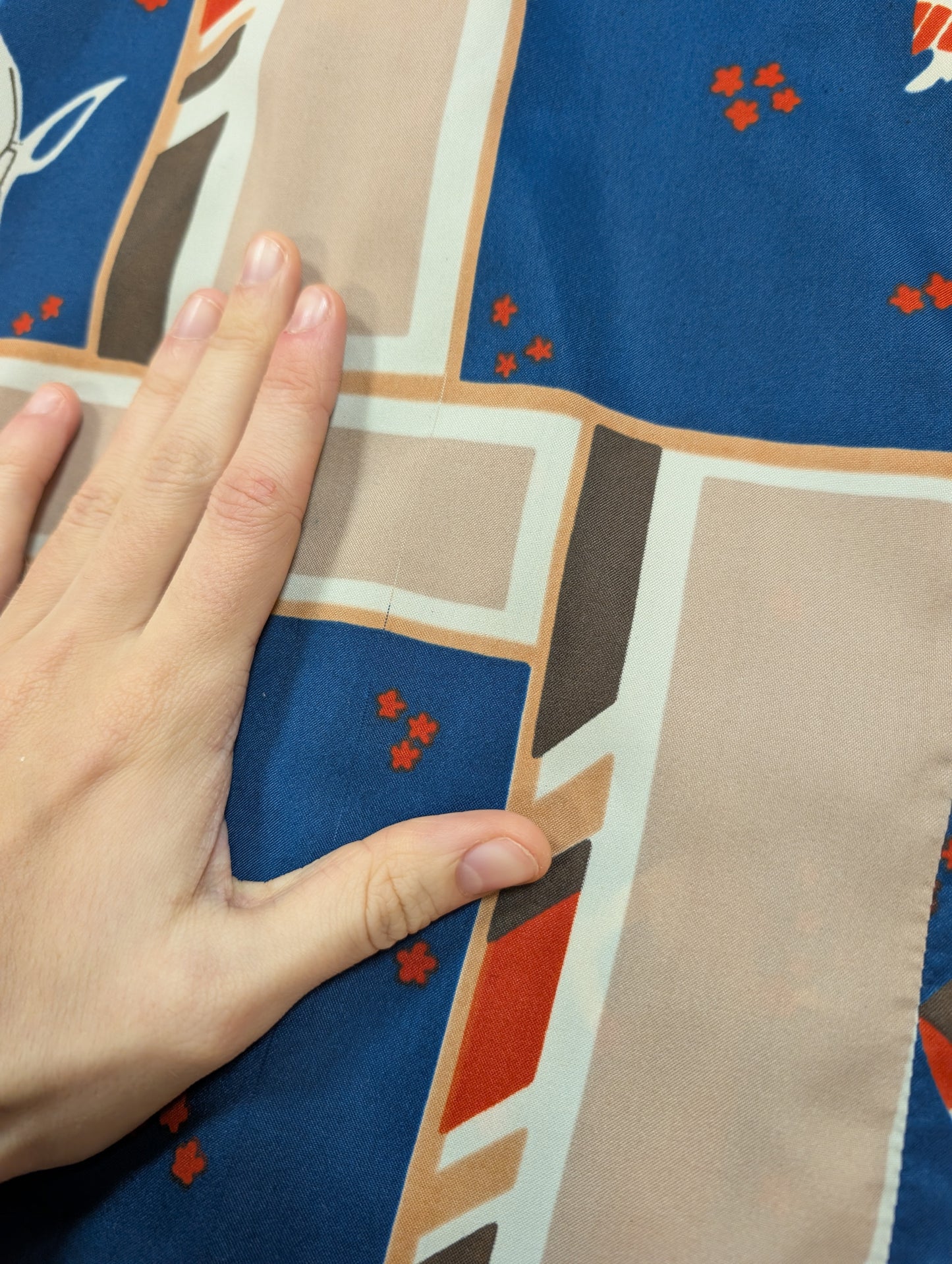 1970s Career Club by Focus novelty print shirt