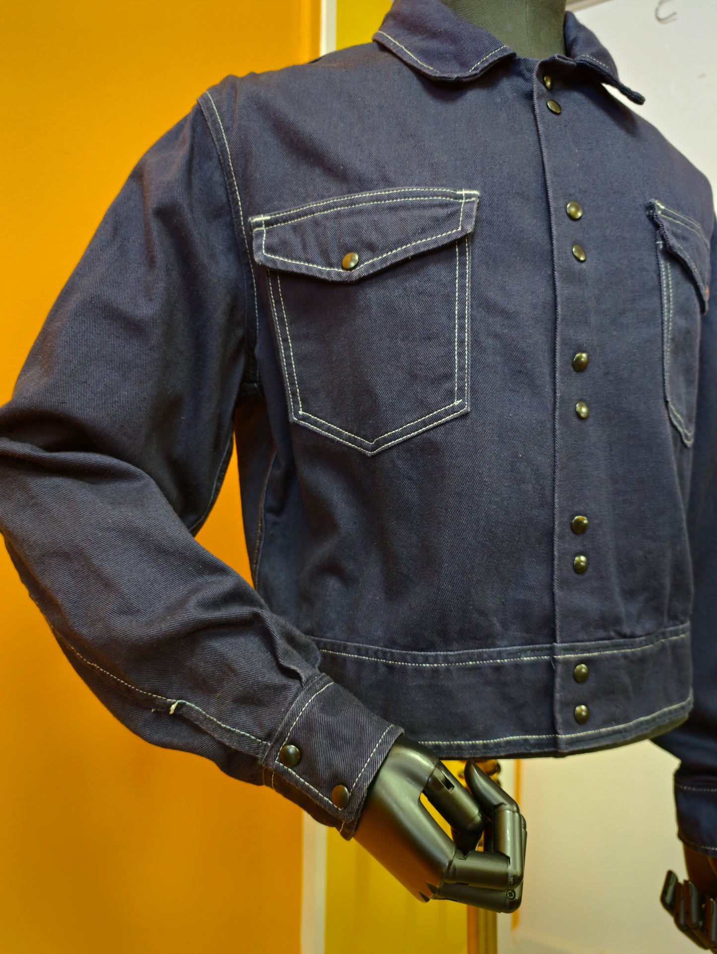 1970s Lybro navy jacket