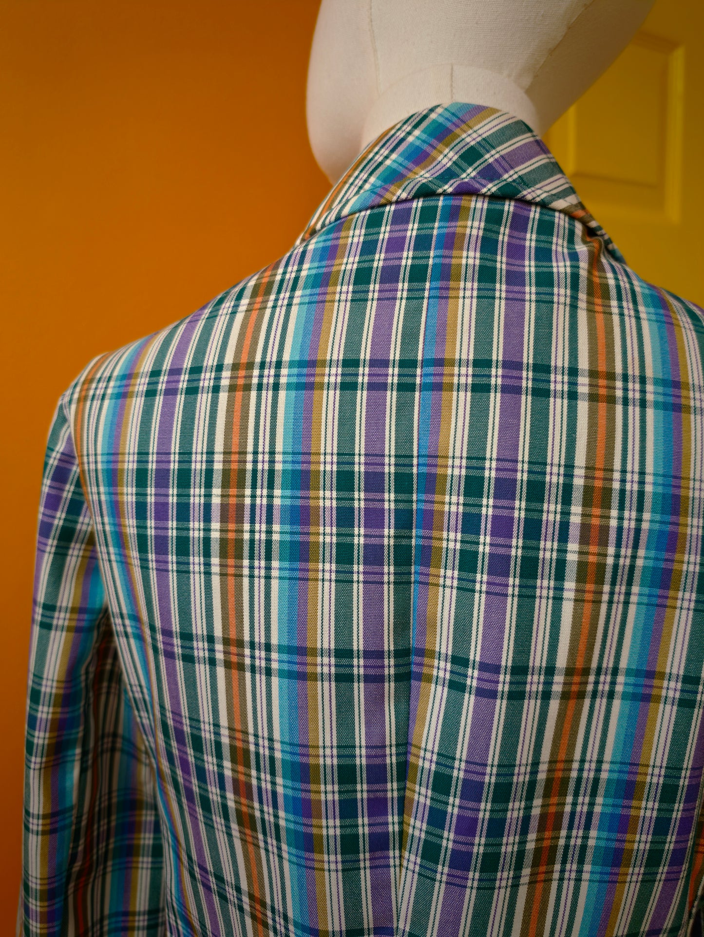 1970s St Michael check jacket - S/M
