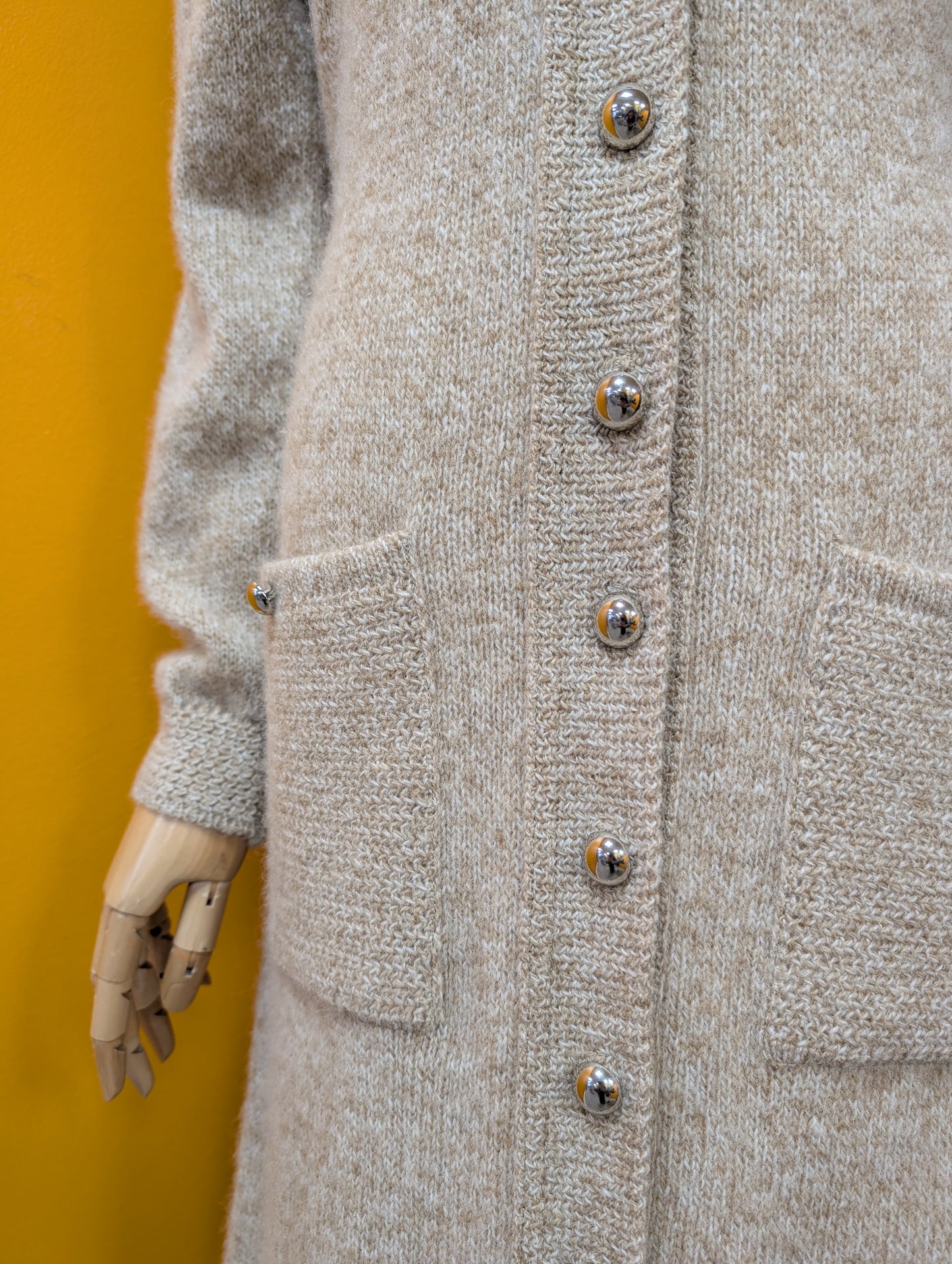 60s/70s St Michael shetland wool cardigan - XS/S