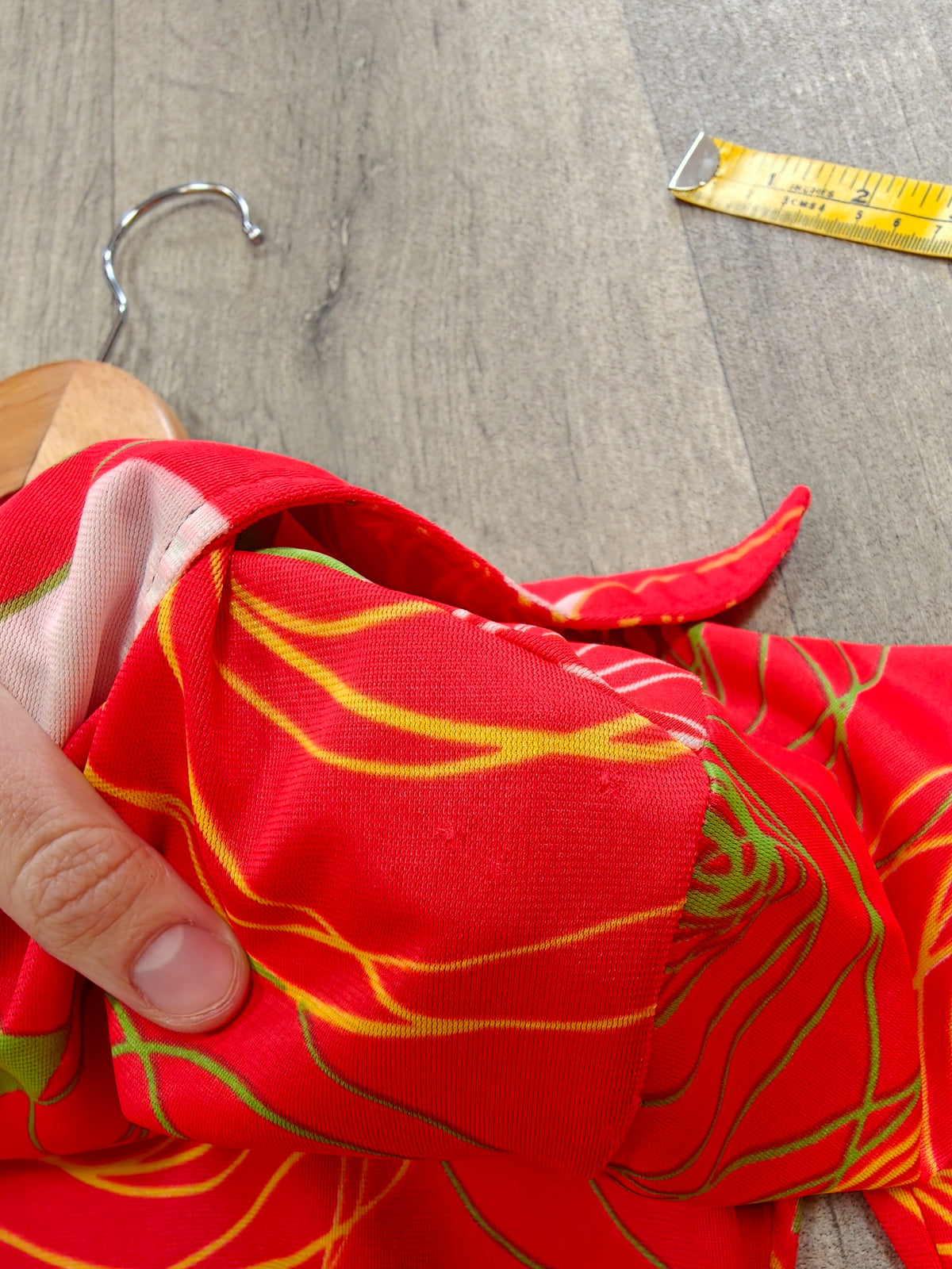 1970s Jantzen dagger collar shirt - M