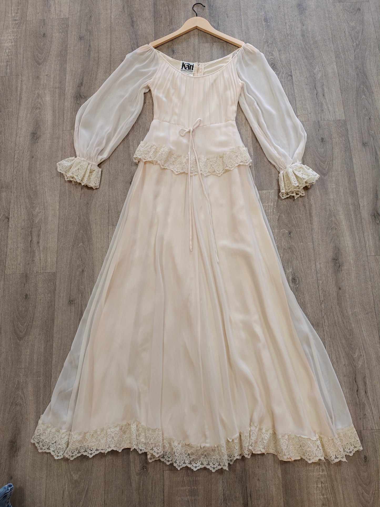 1970s Kati at Laura Phillips maxi dress - XS/6