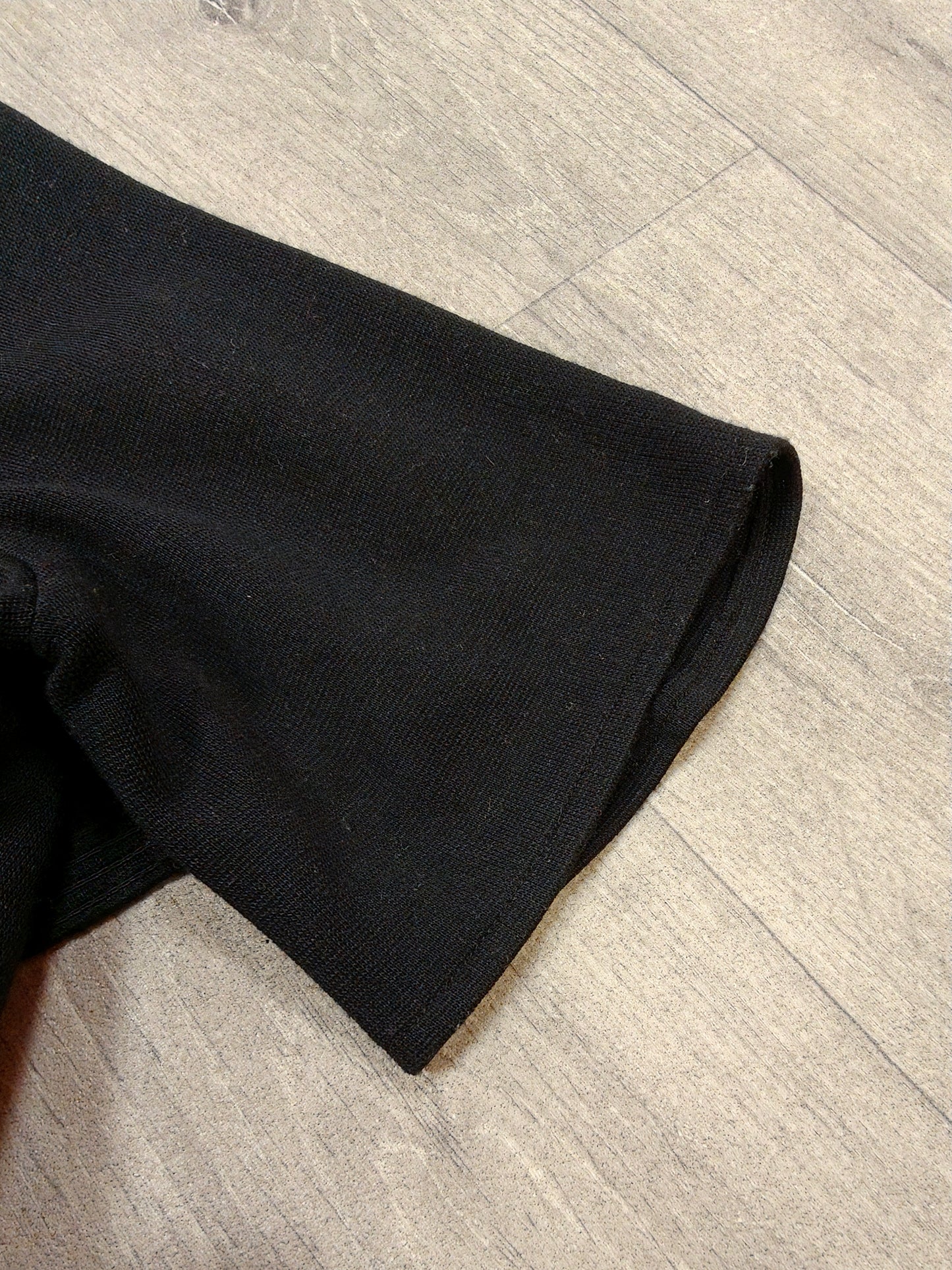 1970s Linzi black jumpsuit + belt - S