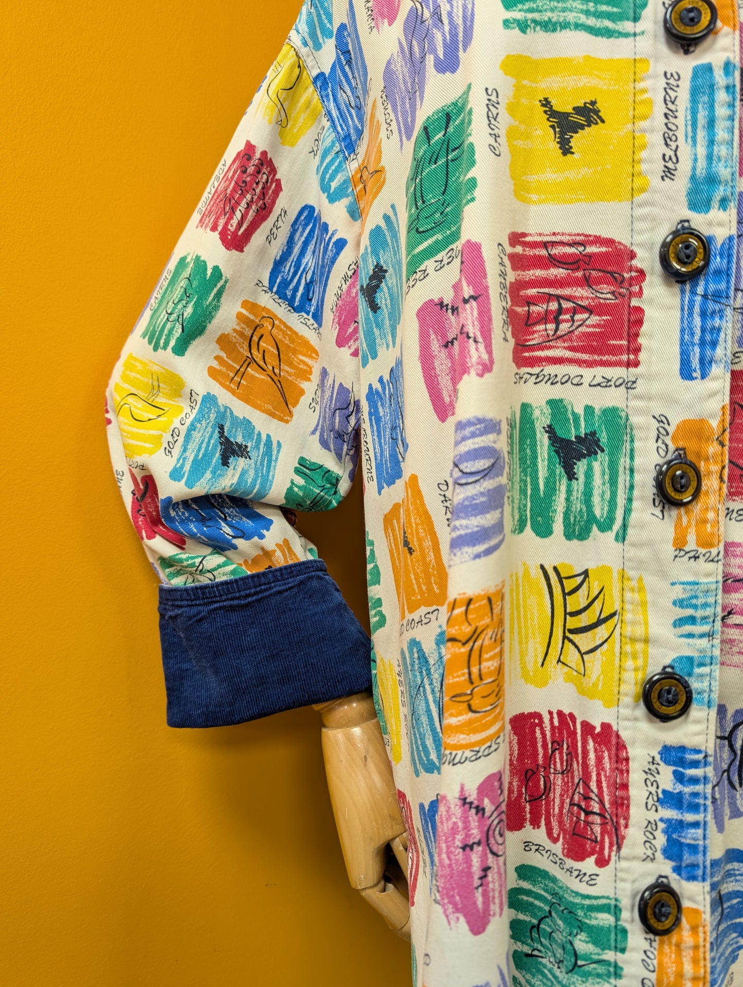 1990s Bonzo Australia cotton shirt