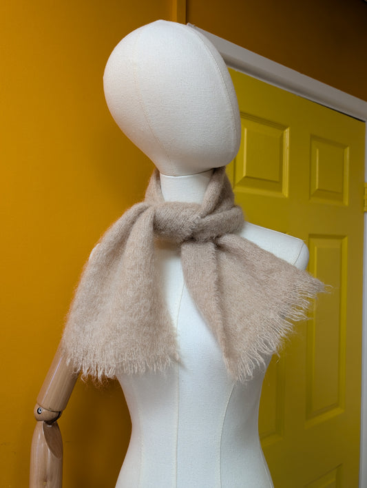 Vintage mohair scarf