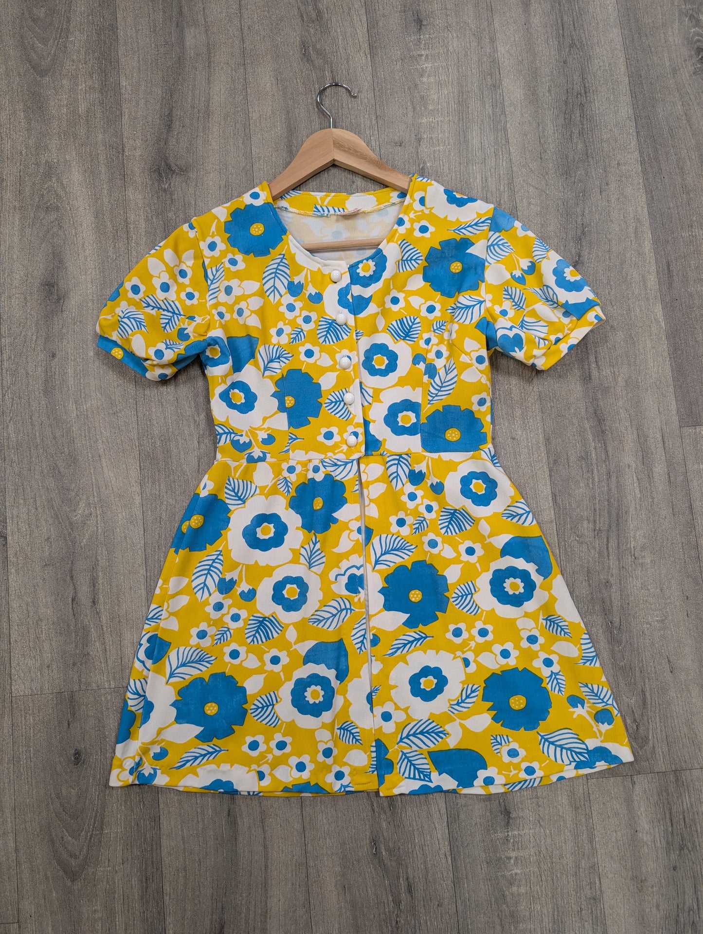 60s/70s Dropnyl Helanca top/jacket - S/8/10