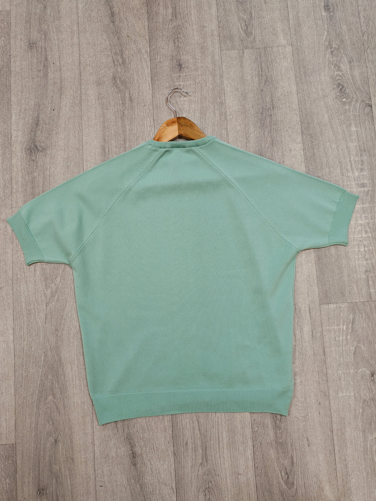 1970s Co-op green knit top - M
