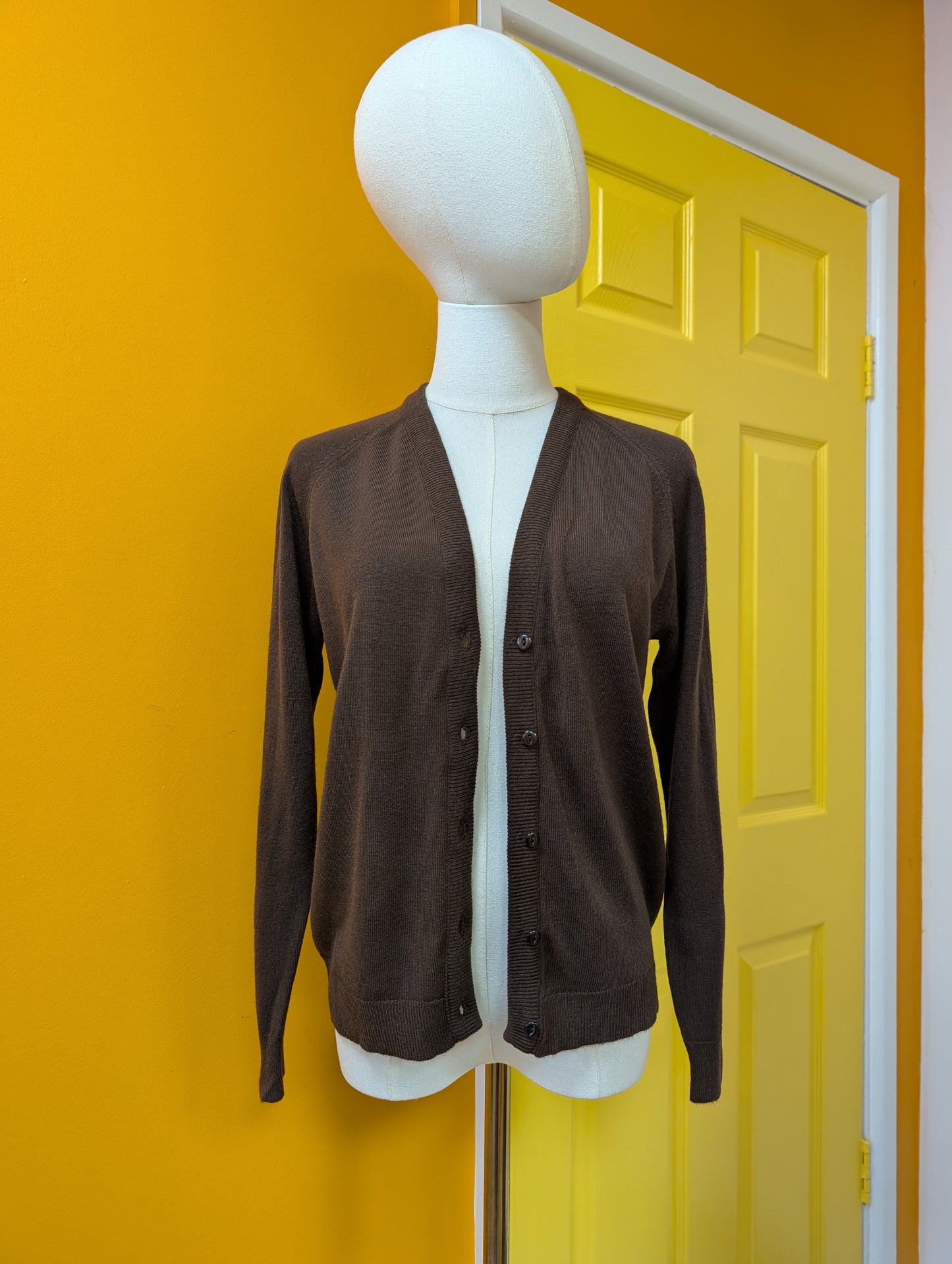 Czarina brown cardigan - S
