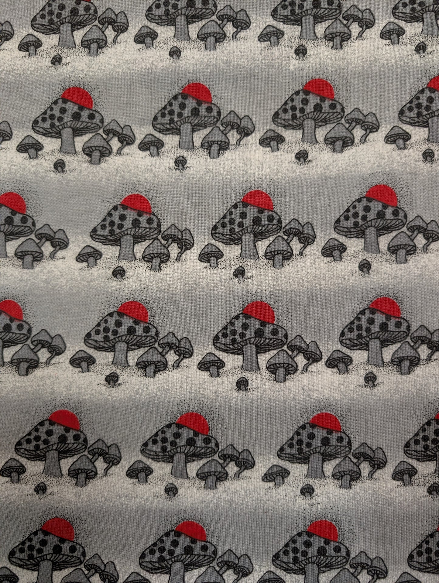 1970s John Craig novelty mushroom print top - XS/S
