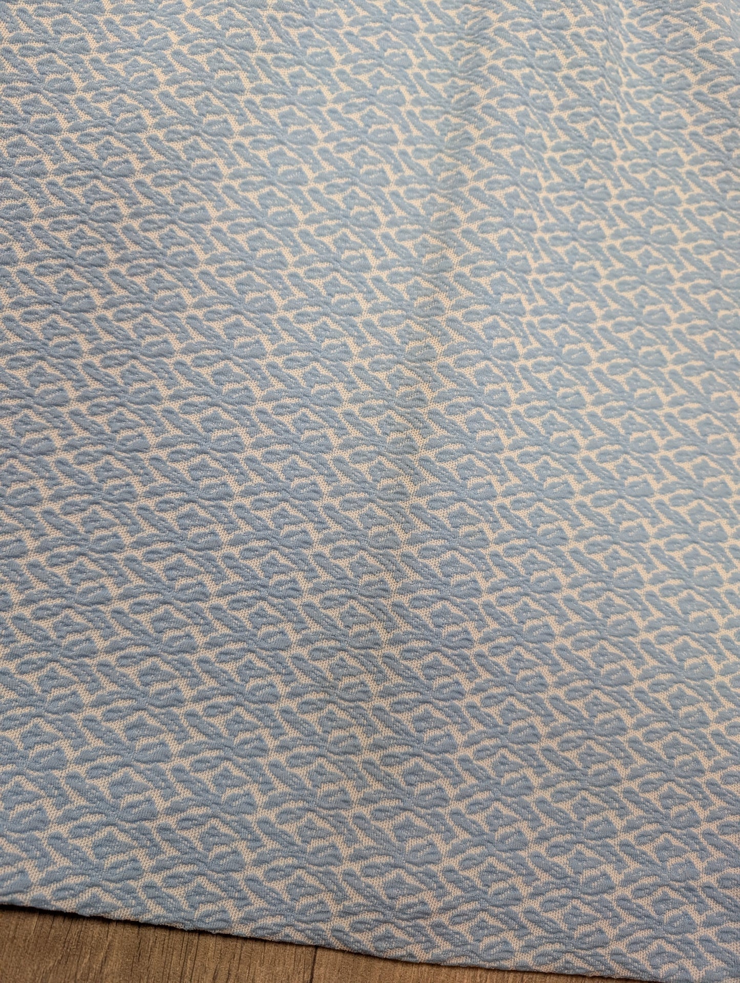 1960s blue crimplene dress - L/16