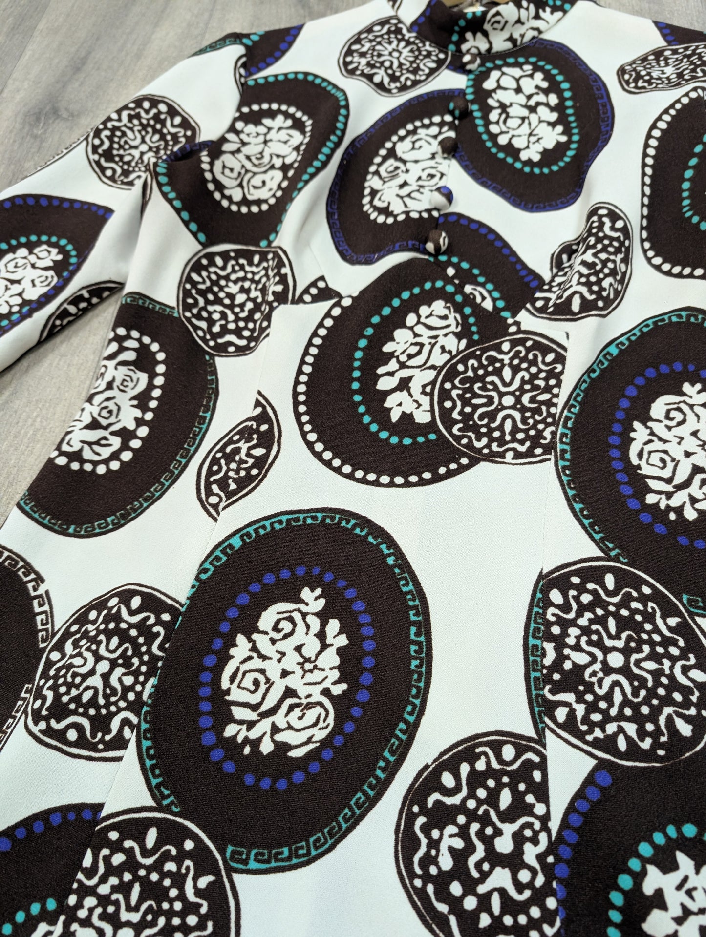 60s/70s dress - M/12