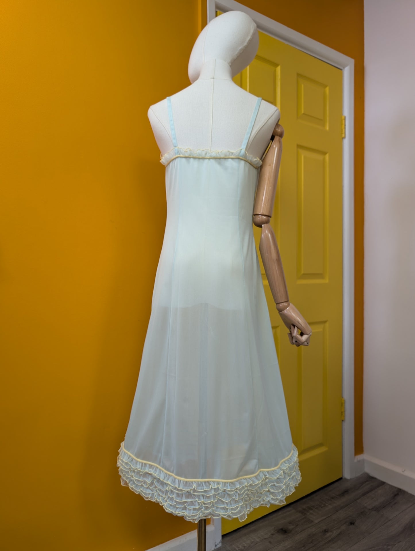 1960s Kayser Bondor nylon jersey nightdress & matching pants - XS/S