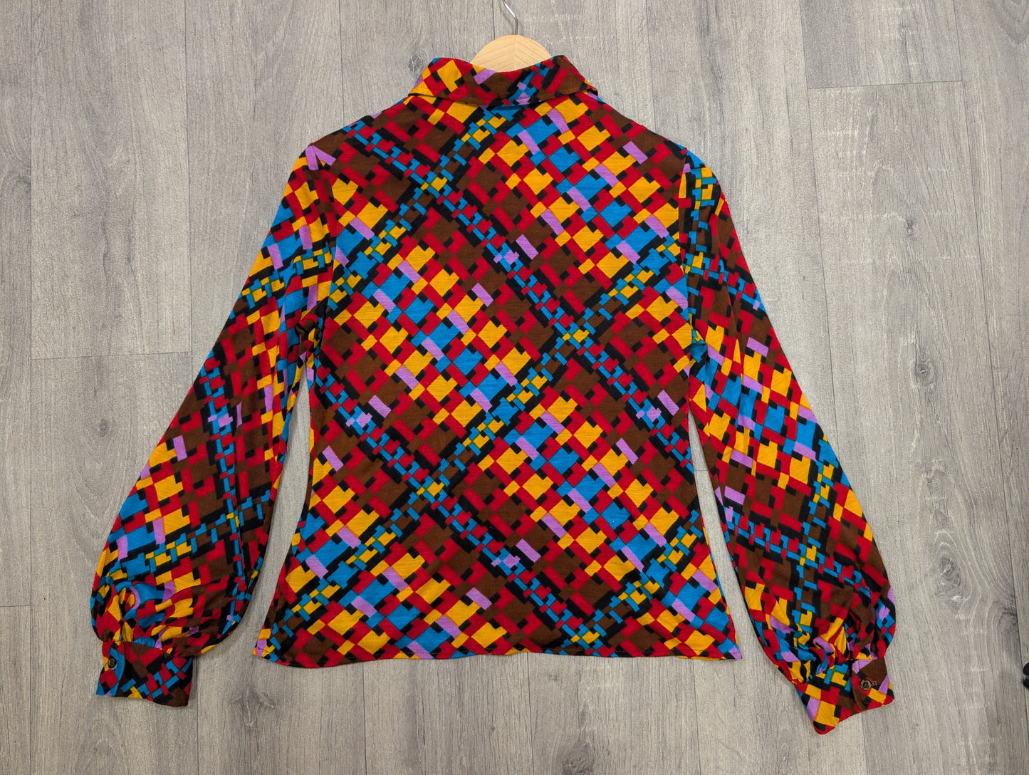 1970s St Michael dagger collar shirt - XS/S
