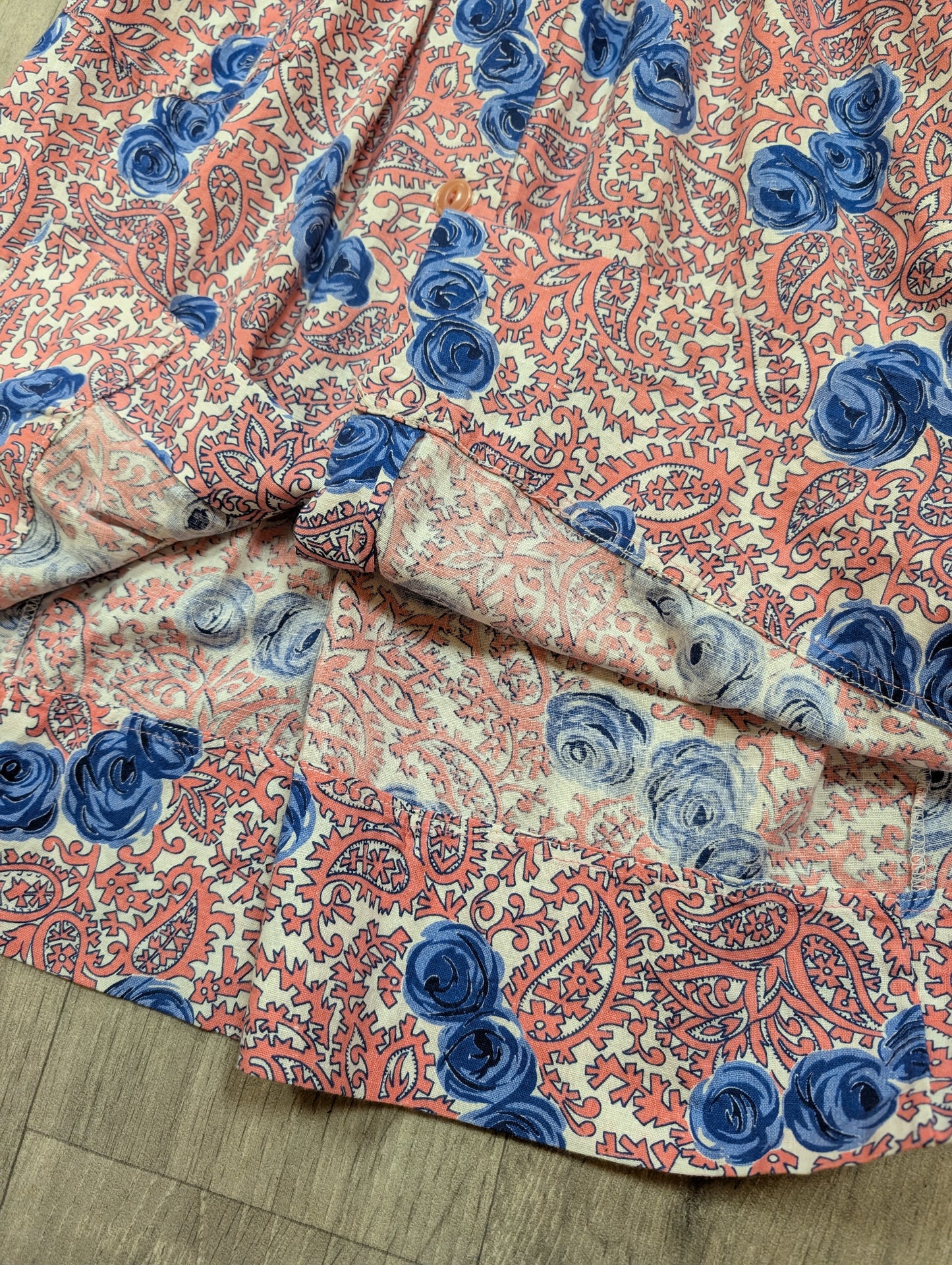 Paisley & rose print dress - XS/S