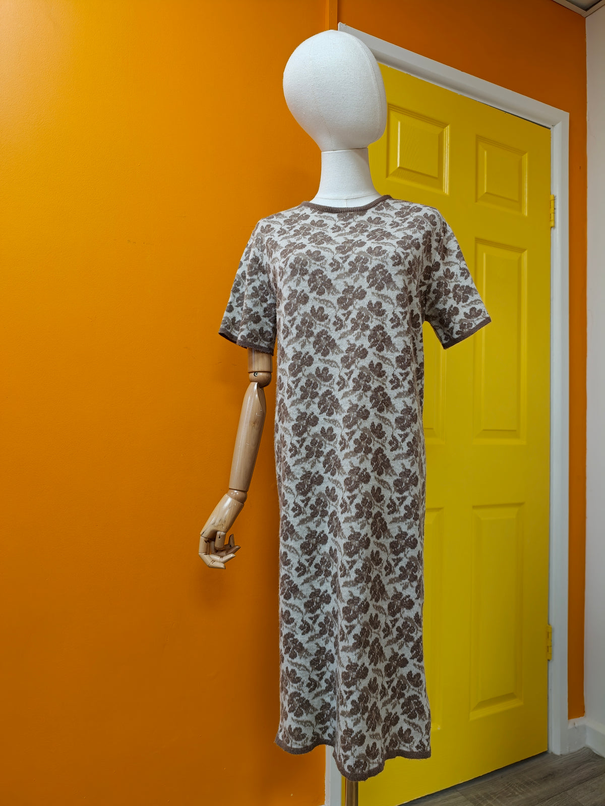 1960s St Michael knitted dress - M/L/14/16