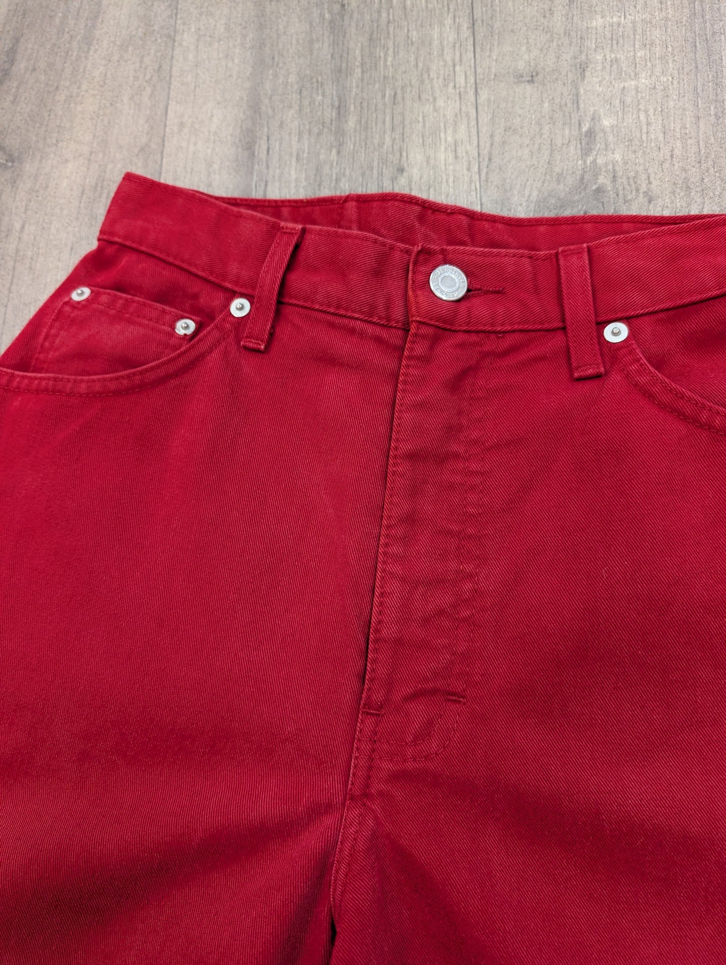 1990s St Michael red jeans - 26"W 30"L