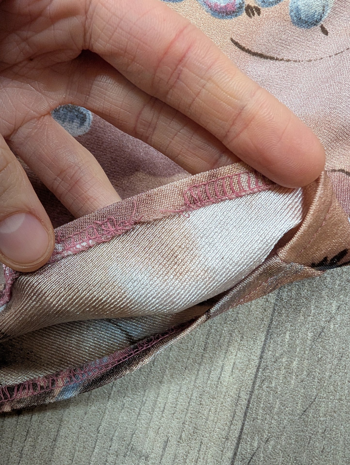 1970s floral print shirt - M