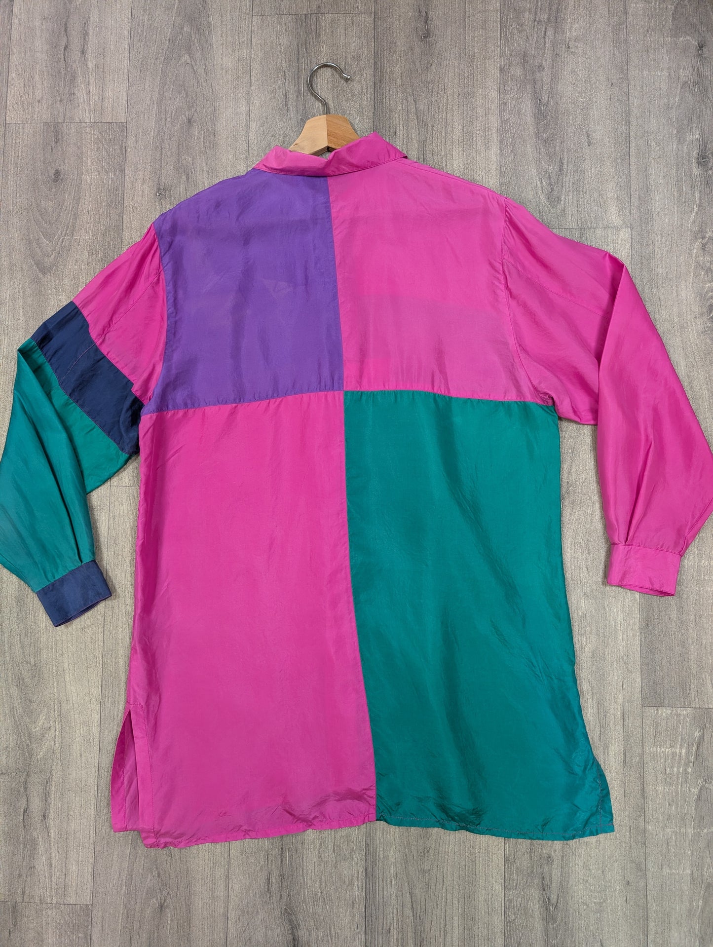 1980s/90s Silkthreads silk shirt - M