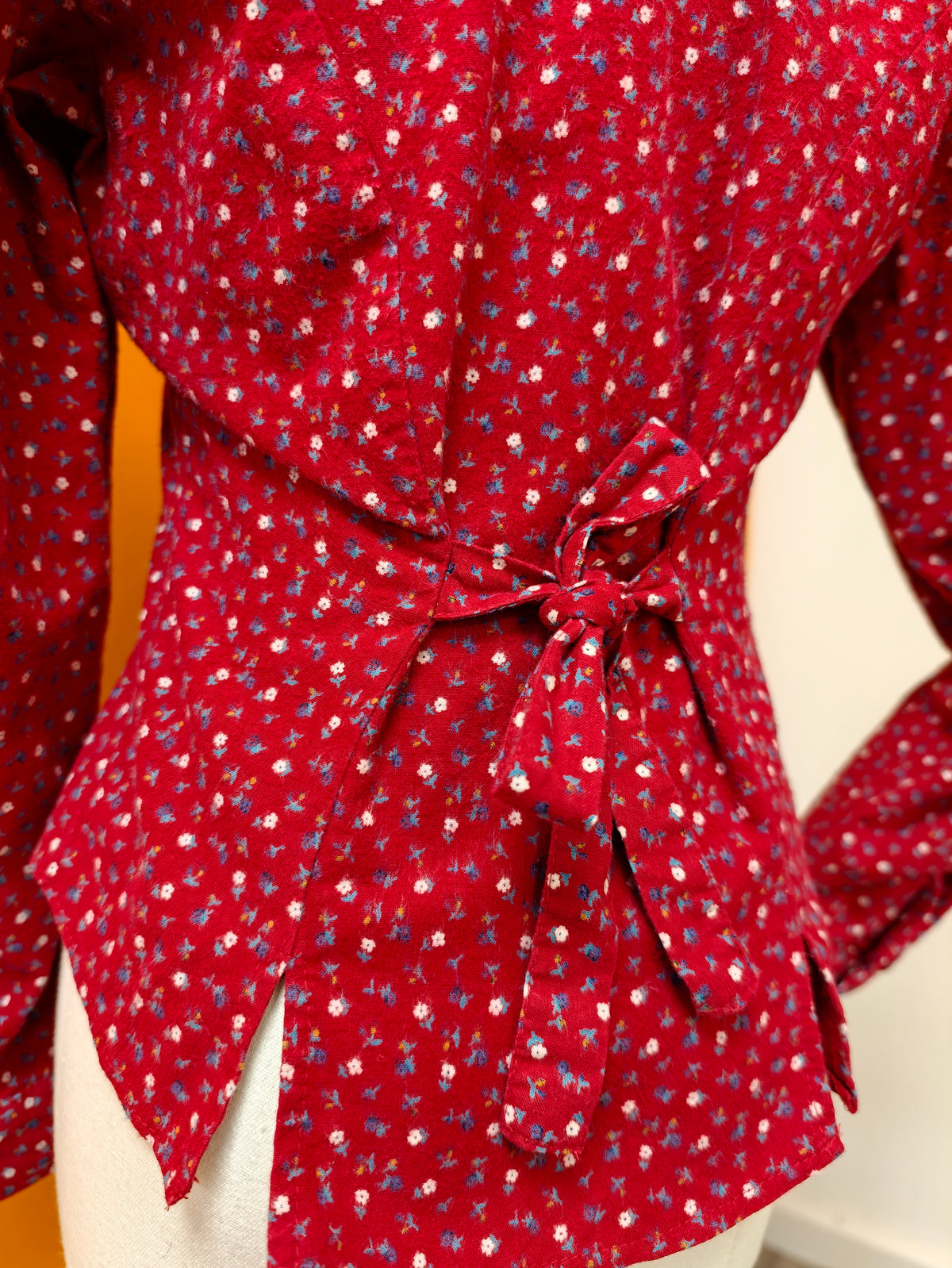 1980s St Michael cotton blouse - XS/S