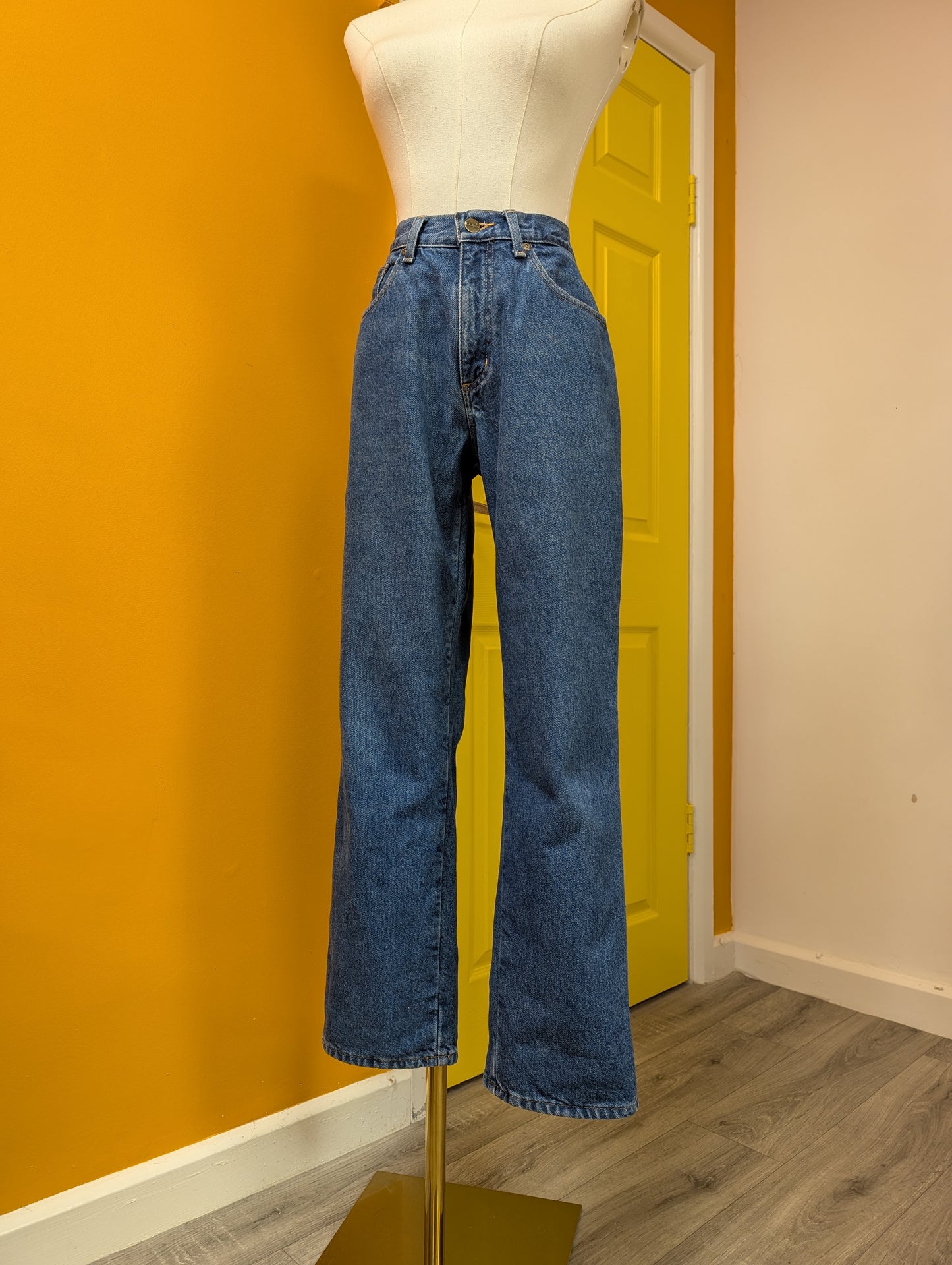 LL Bean flannel lined jeans - 27" waist