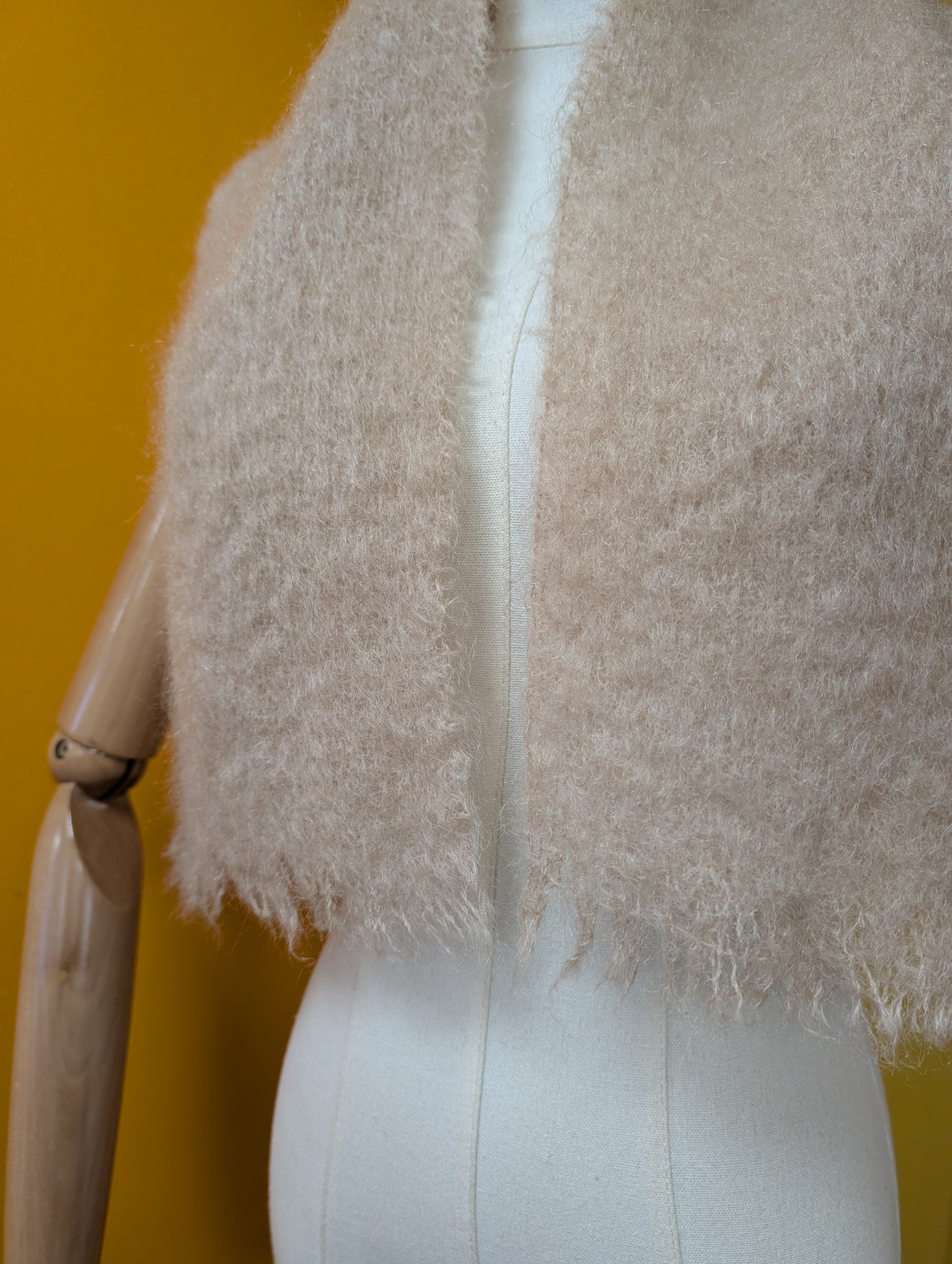 Vintage mohair scarf