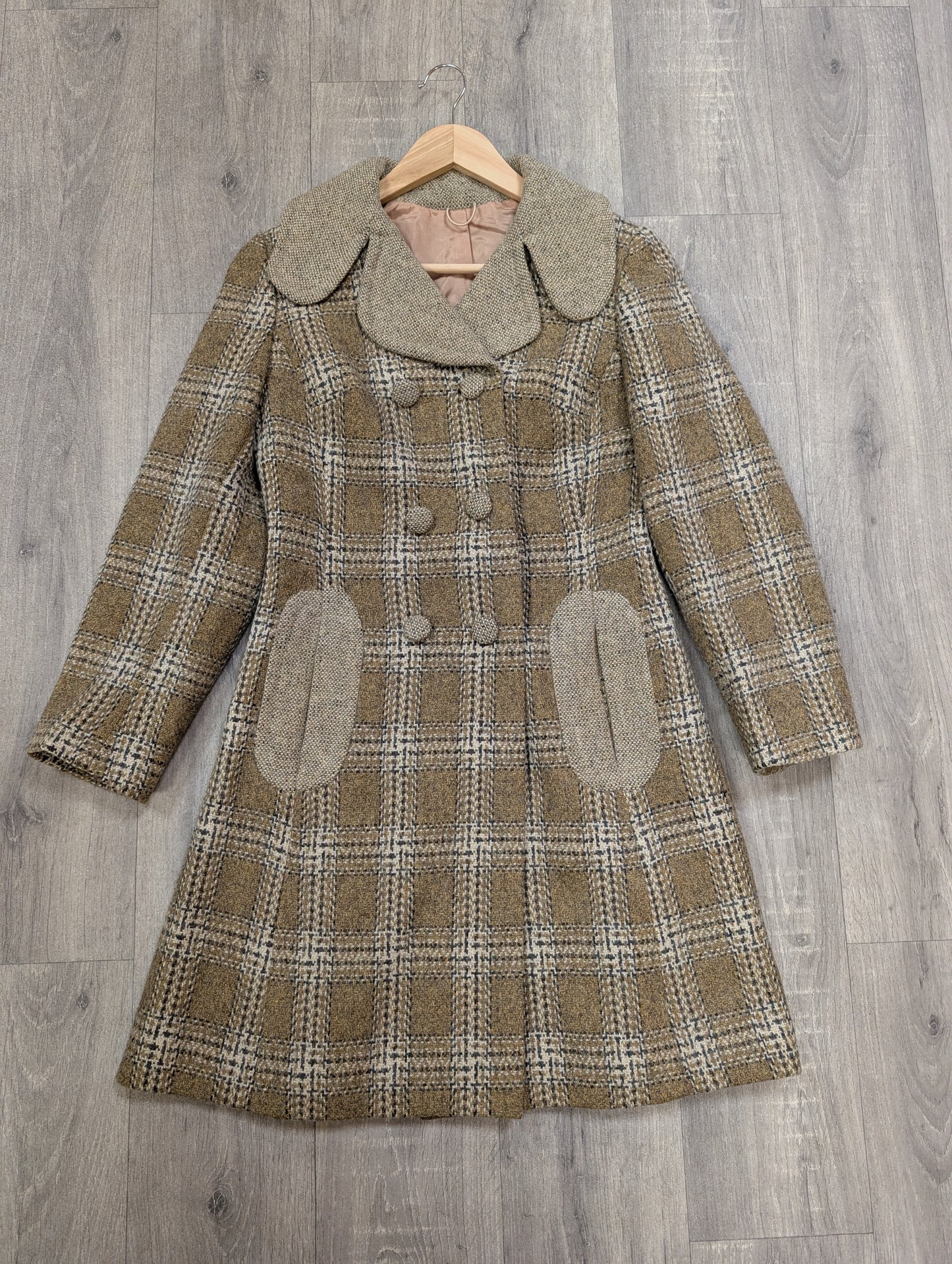 Gorgeous 1960s wool dress and coat - S/8/10