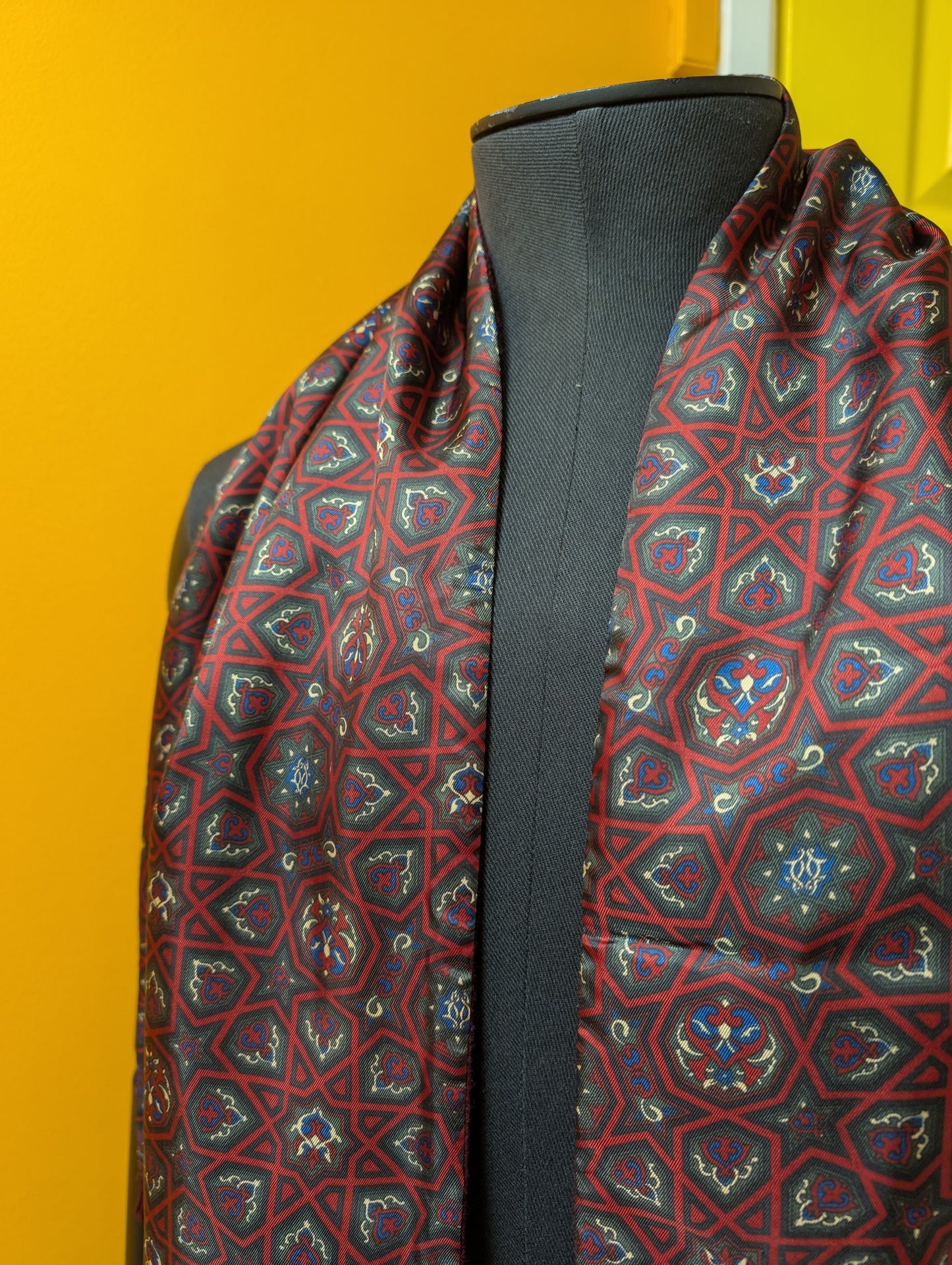 1970s Society men's scarf