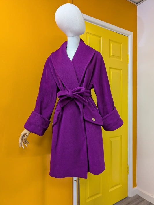 Glorious 1980s Windsmoor wrap coat