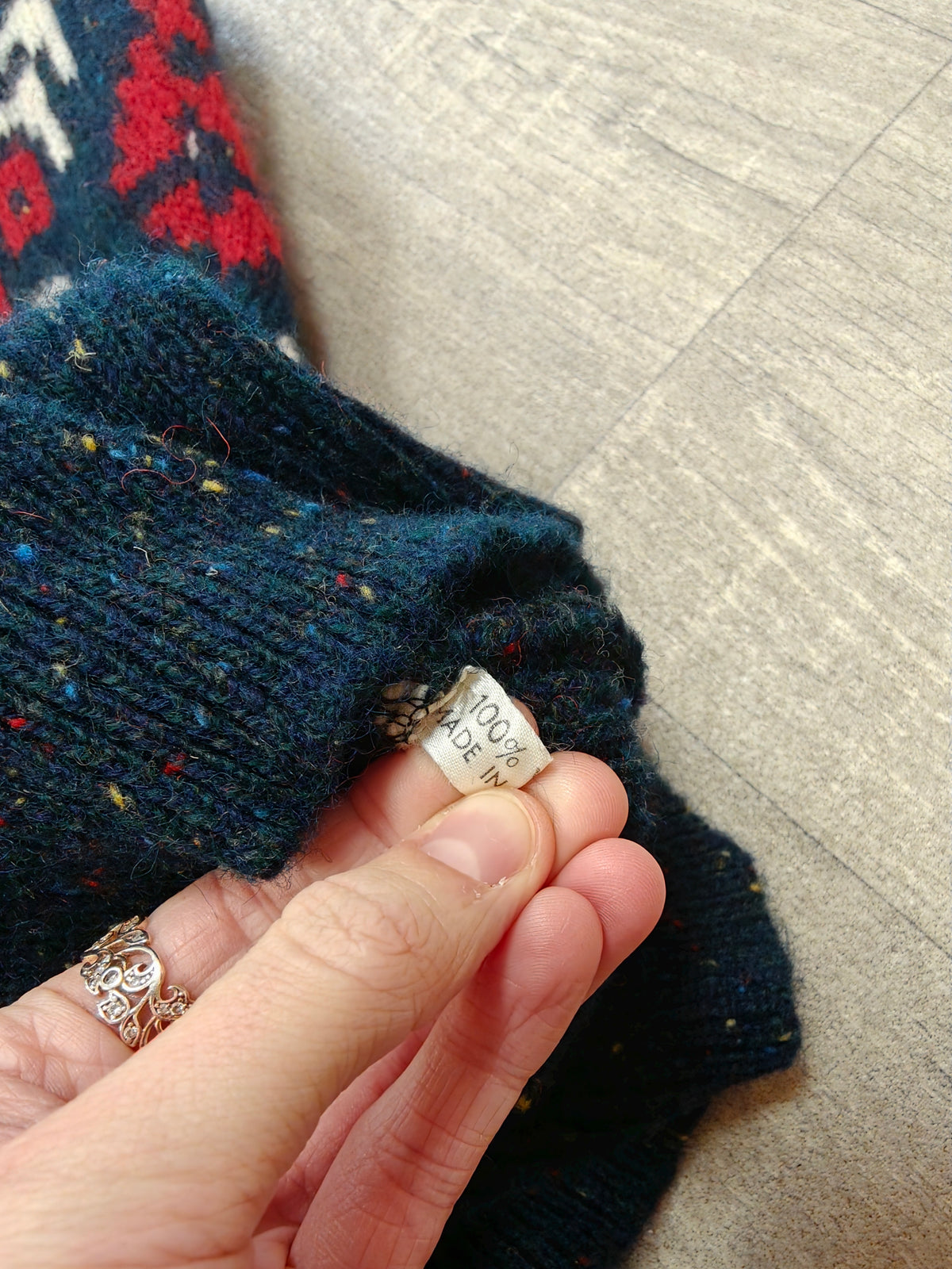80s/90s Henry Fox Casuals wool jumper