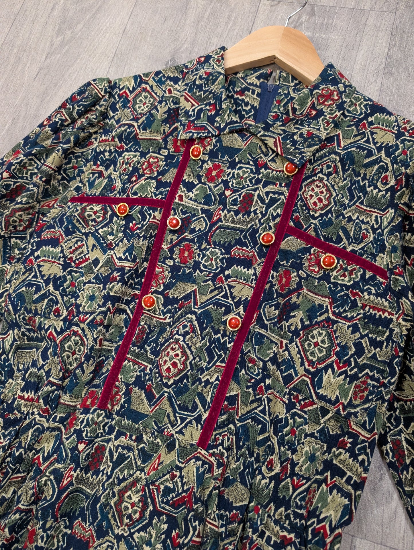 1980s Kerena dress & belt - 10/12/14