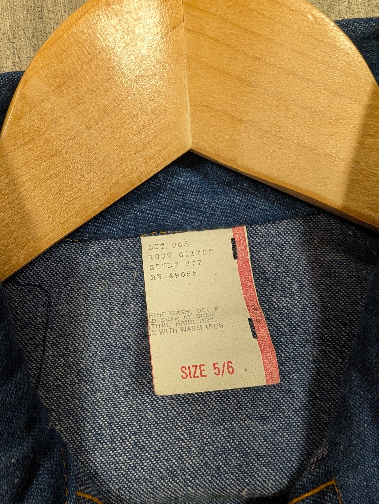 1970s denim mini dress - XS/6