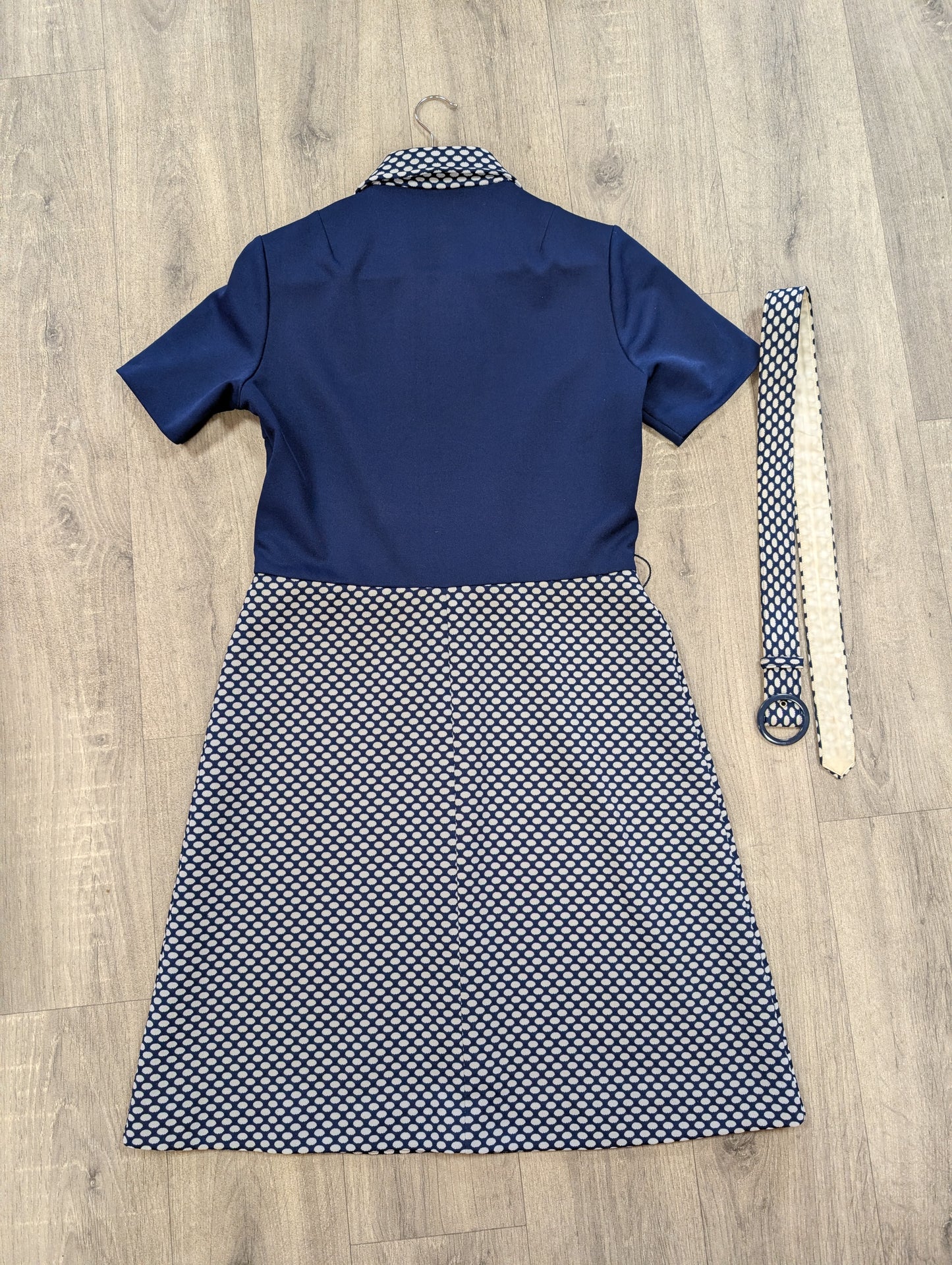 1960s St Michael dress & belt - M/12/14