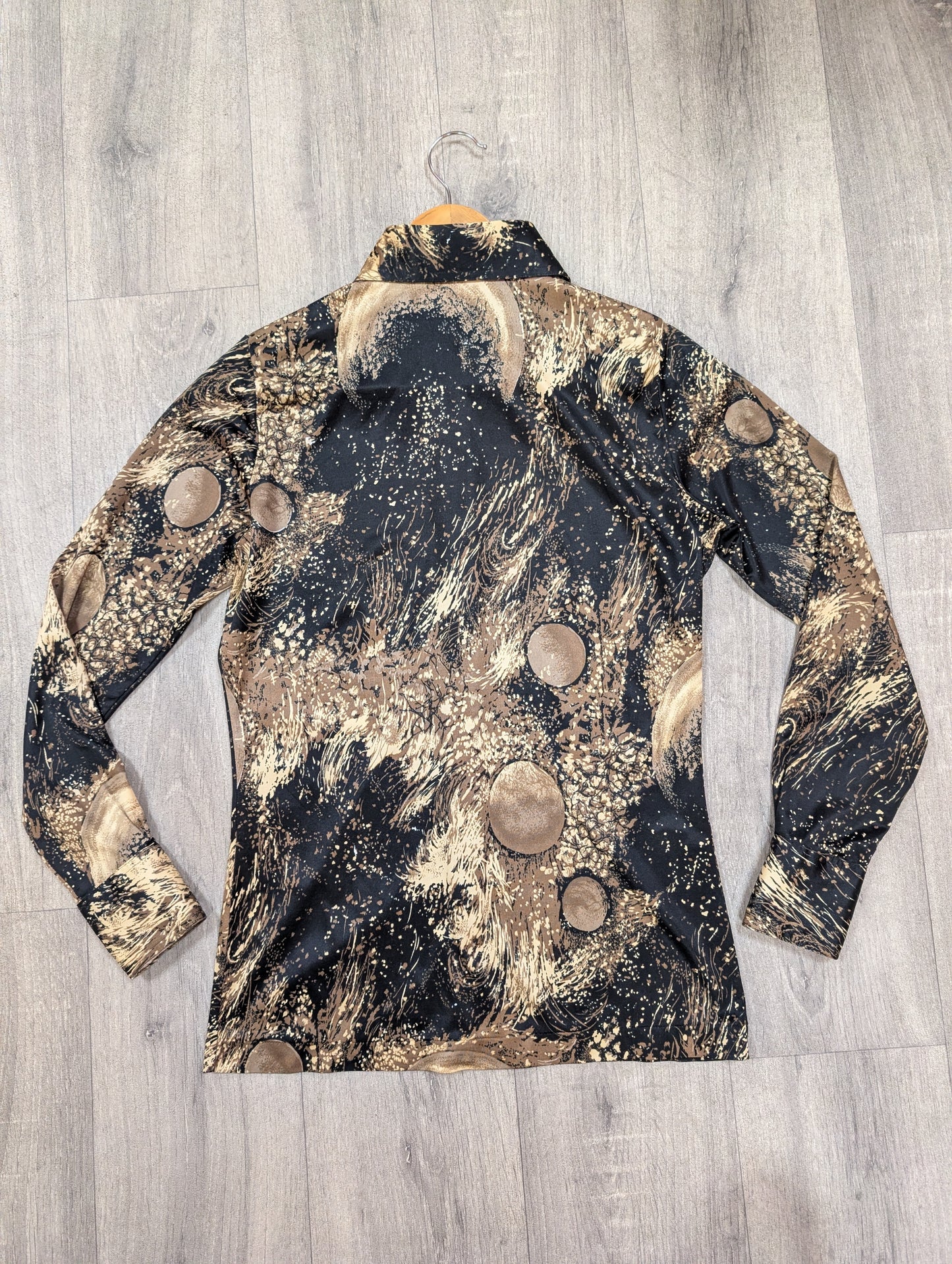 1970s Elite dagger collar shirt - S