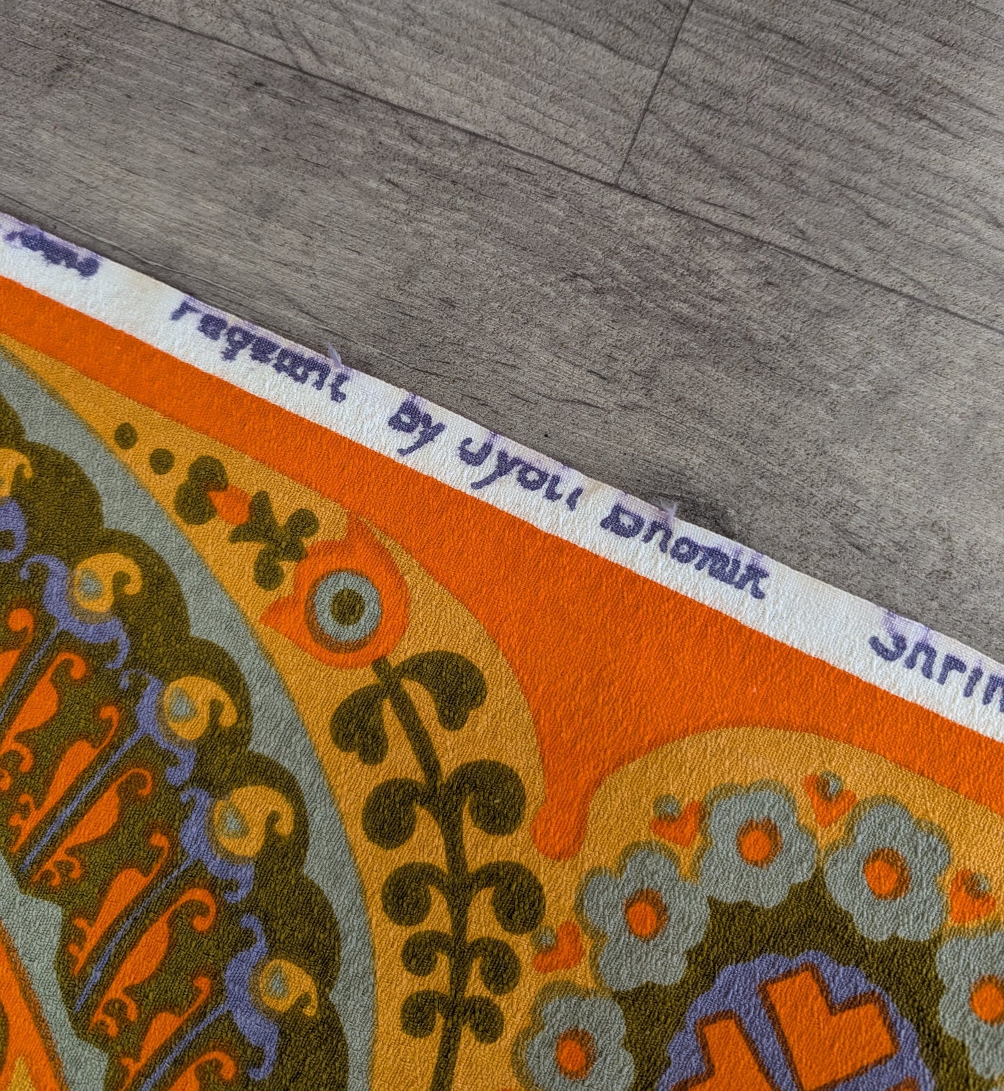 1960s Pageant by Jyoti Bhomik for Heals psychedelic fabric