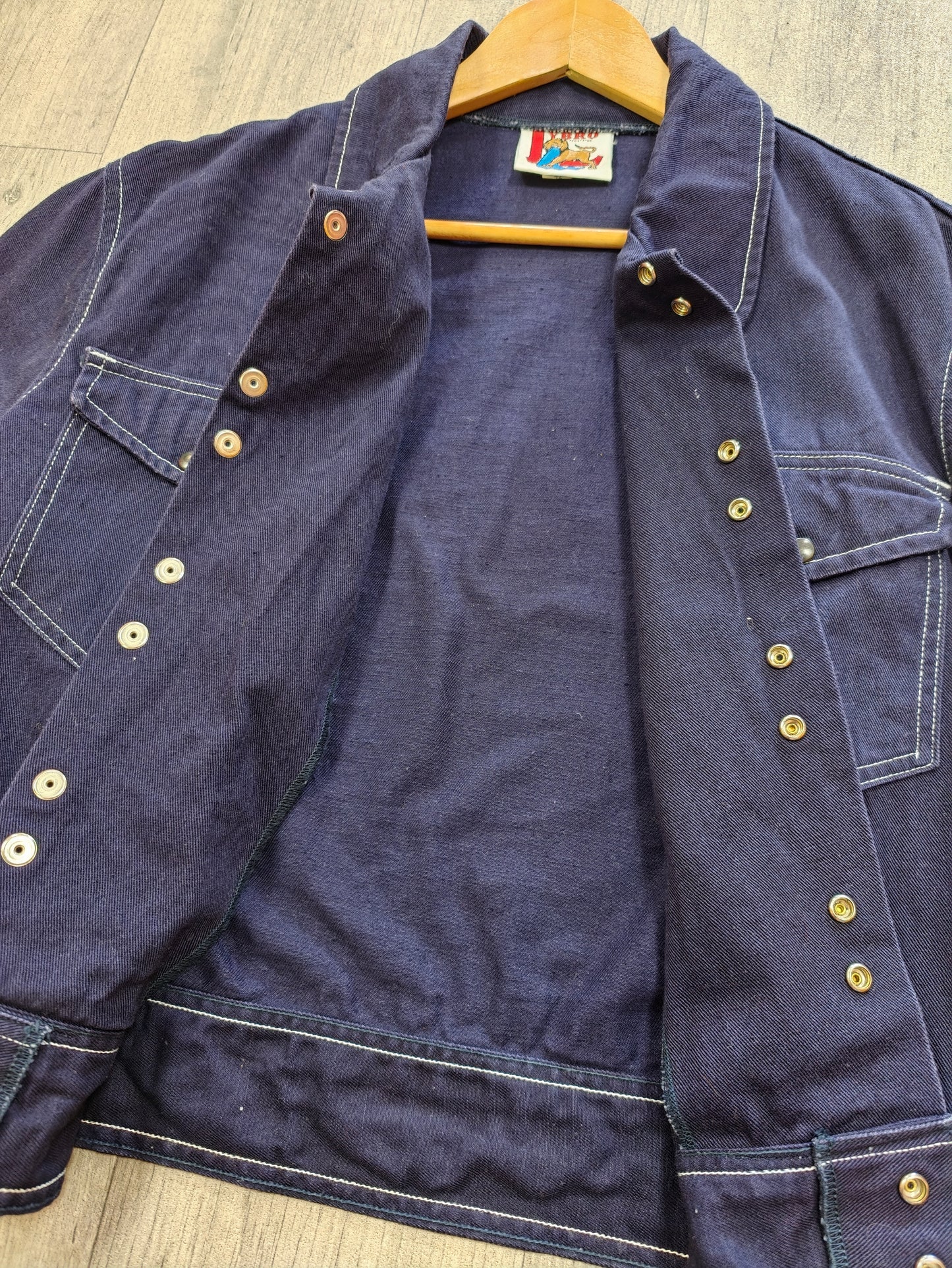 1970s Lybro navy jacket