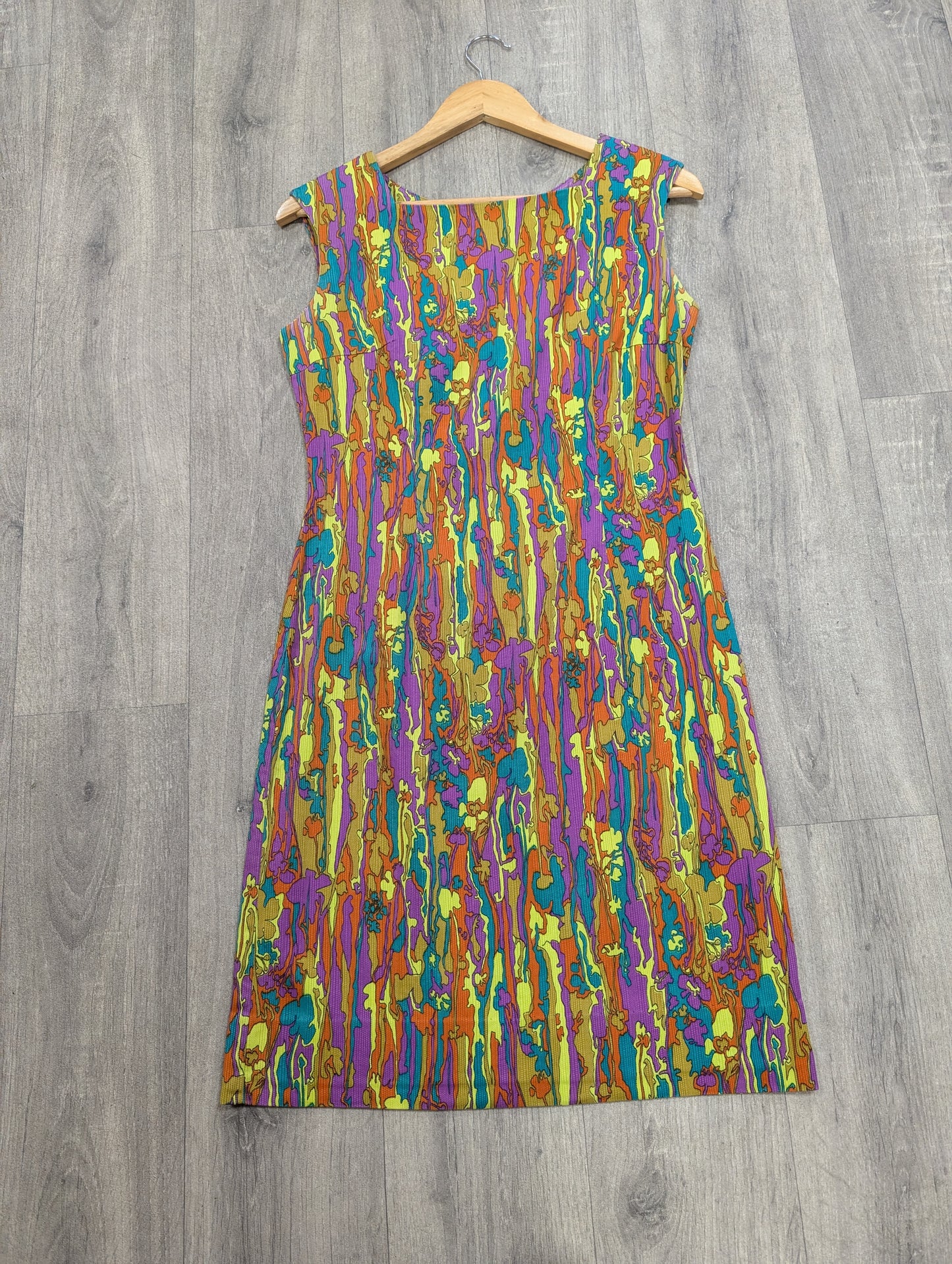 1960s Ladies Pride psychedelic dress - S/10